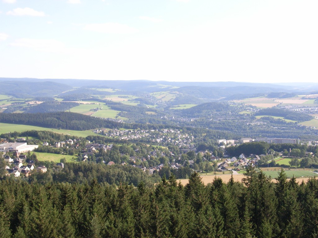 Blick ins Westerzgebirge