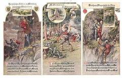 altes Postkartenmotiv vom sächsischen Prinzenraub